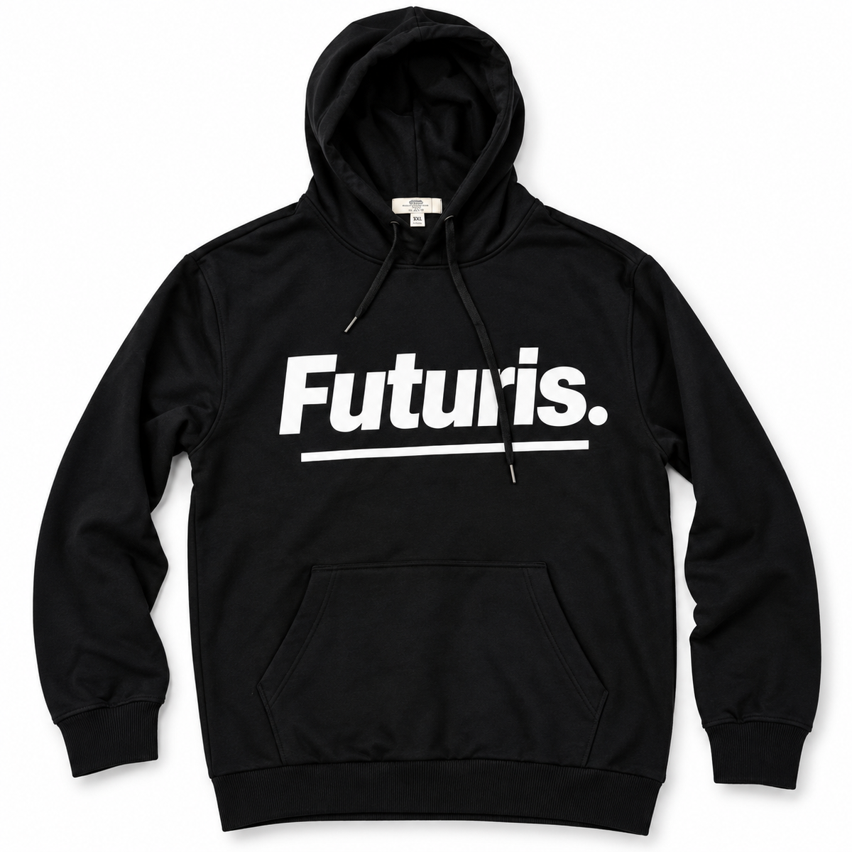 Sweat à capuche Futuris – Noir