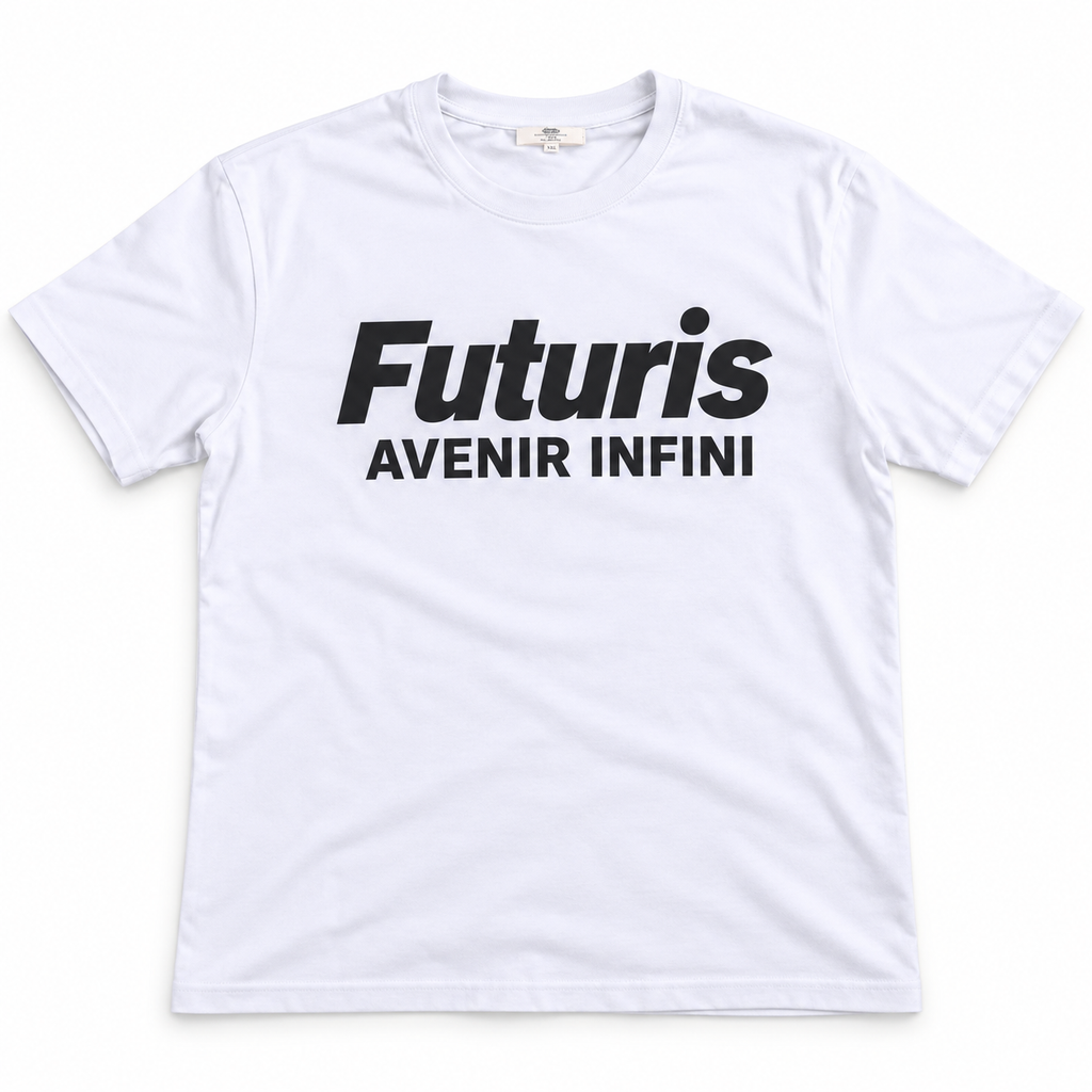 T-shirt Futuris Avenir Infini – Blanc